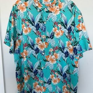 Tommy Bahama Men's Silk Shirt Size Large